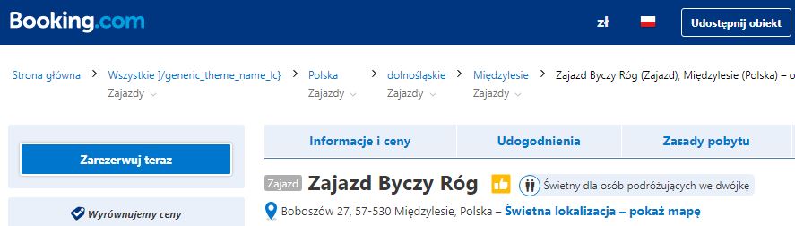 zajazd byczy róg