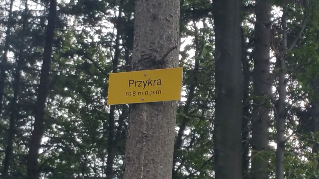 przykra szlak niebieski błatnia