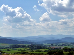 Panorama Bieszczadów z Lutowisk