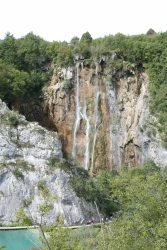 wielki wodospad Plitwice