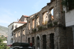Mostar - ślady walki
